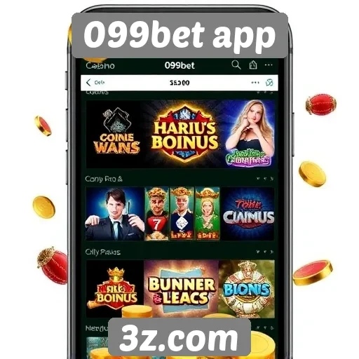 099bet app oferece variedade de jogos de cassino